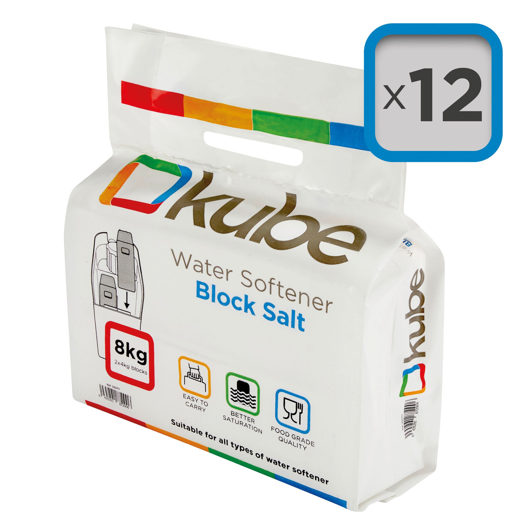 Kube Block Salt x 12 Packs